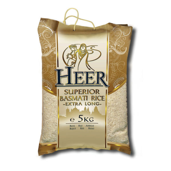 HEER Superior Extra Long Grain Basmati Rice Groserry